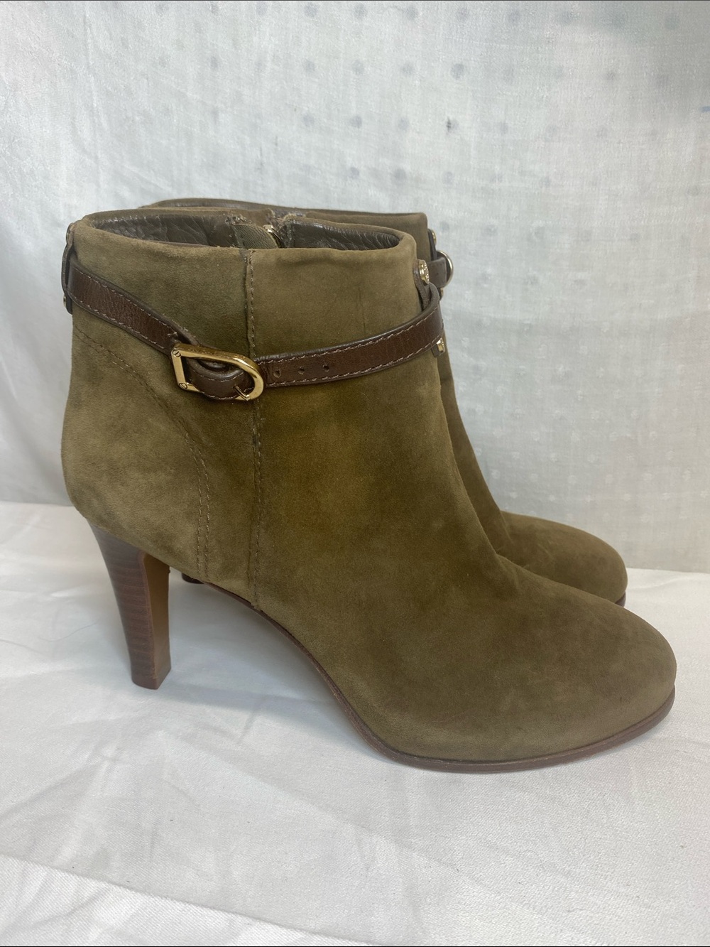 Tory Burch Patricia Mid Heel Bootie Size 9M